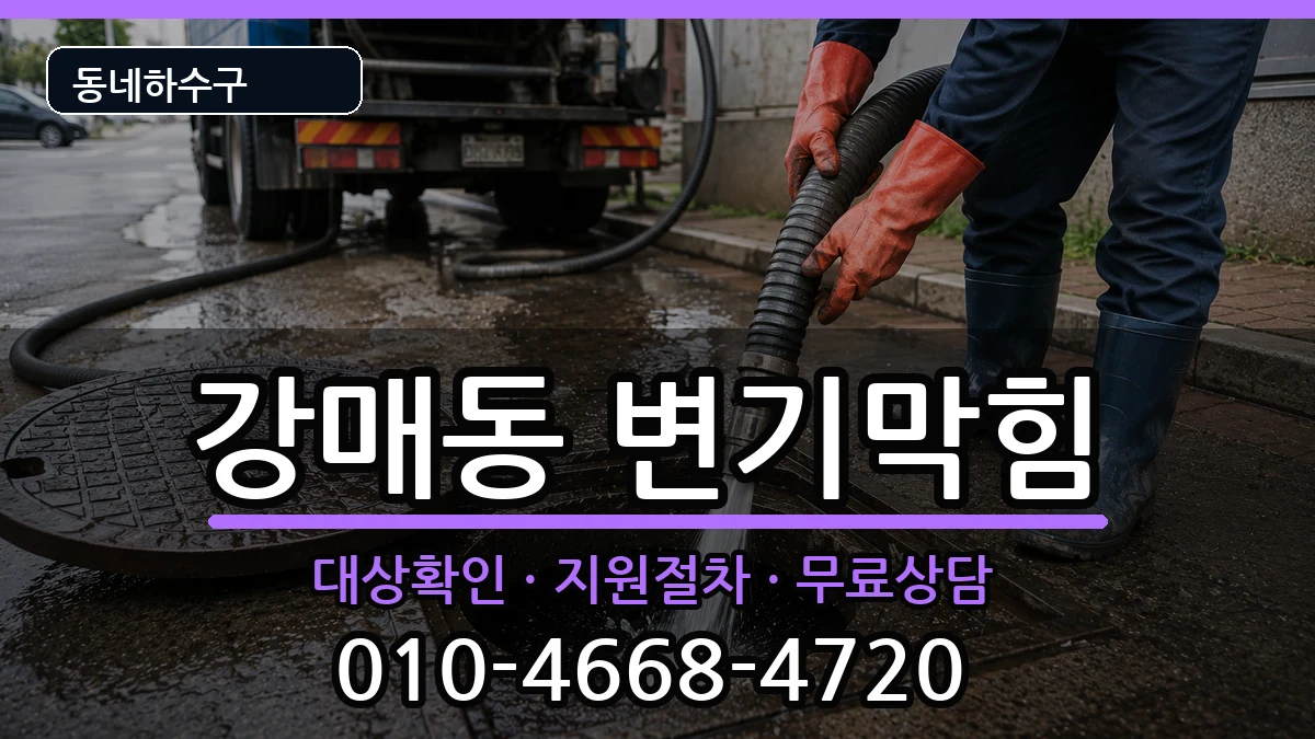 경기고양시덕양구강매동 변기막힘 증상 처리 안내 이미지 2