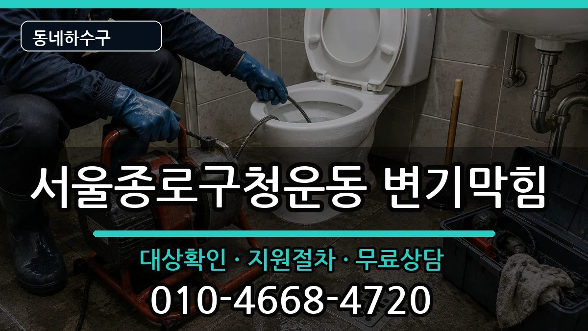 서울종로구청운동 변기막힘 서울종로구청운동 변기막힘 증상 처리 안내 이미지 2