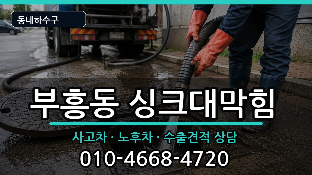 경기안양시동안구부흥동 싱크대막힘 경기안양시동안구부흥동 싱크대막힘 증상 처리 안내 이미지 2
