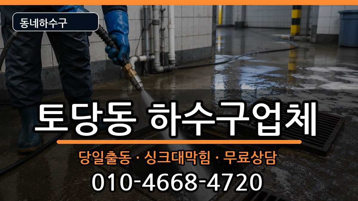 경기고양시덕양구토당동 하수구막힘 증상 처리 안내 이미지 3
