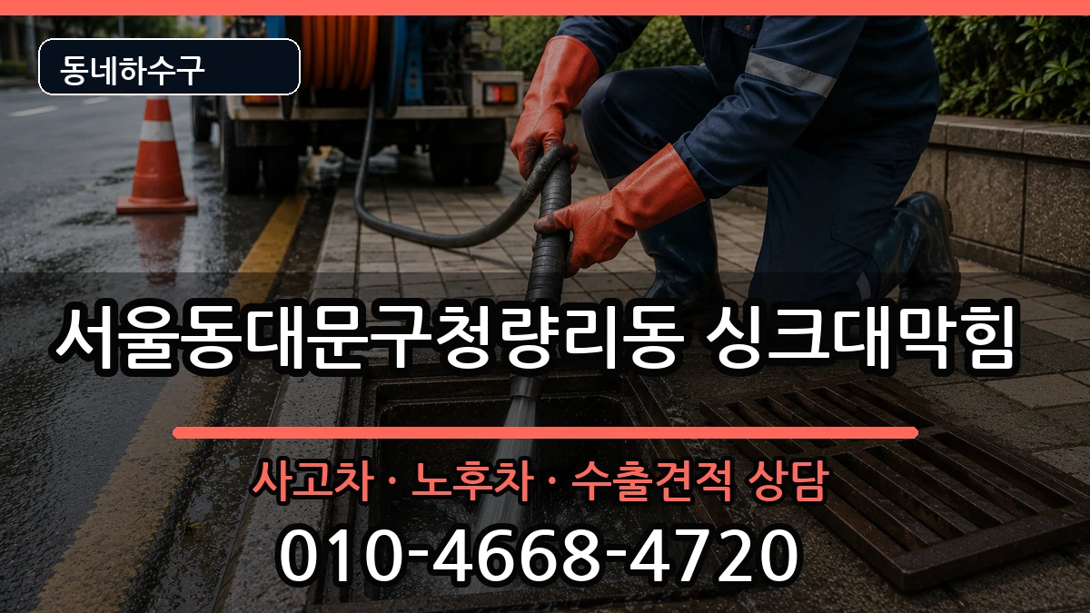 서울동대문구청량리동 싱크대막힘 서울동대문구청량리동 싱크대막힘 증상 처리 안내 이미지 3