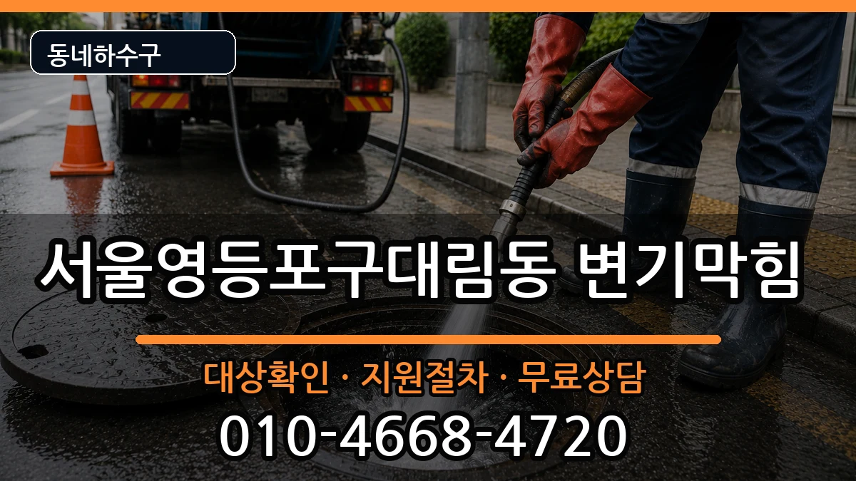 서울영등포구대림동 변기막힘 서울영등포구대림동 변기막힘 증상 처리 안내 이미지 2