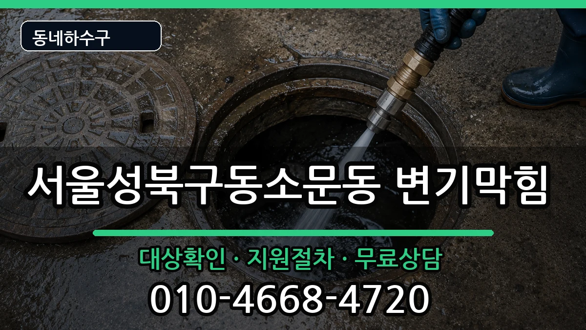서울성북구동소문동 변기막힘 서울성북구동소문동 변기막힘 증상 처리 안내 이미지 2