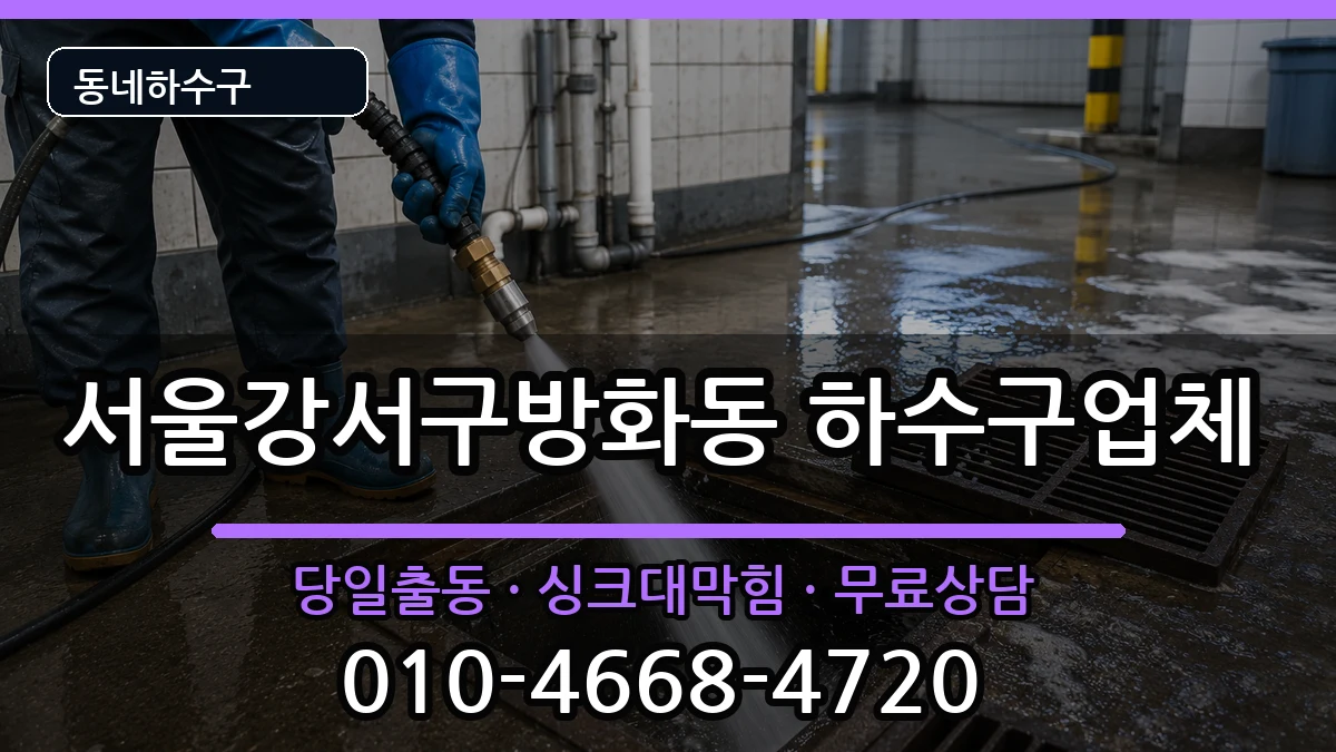 서울강서구방화동 하수구막힘 서울강서구방화동 하수구막힘 증상 처리 안내 이미지 2