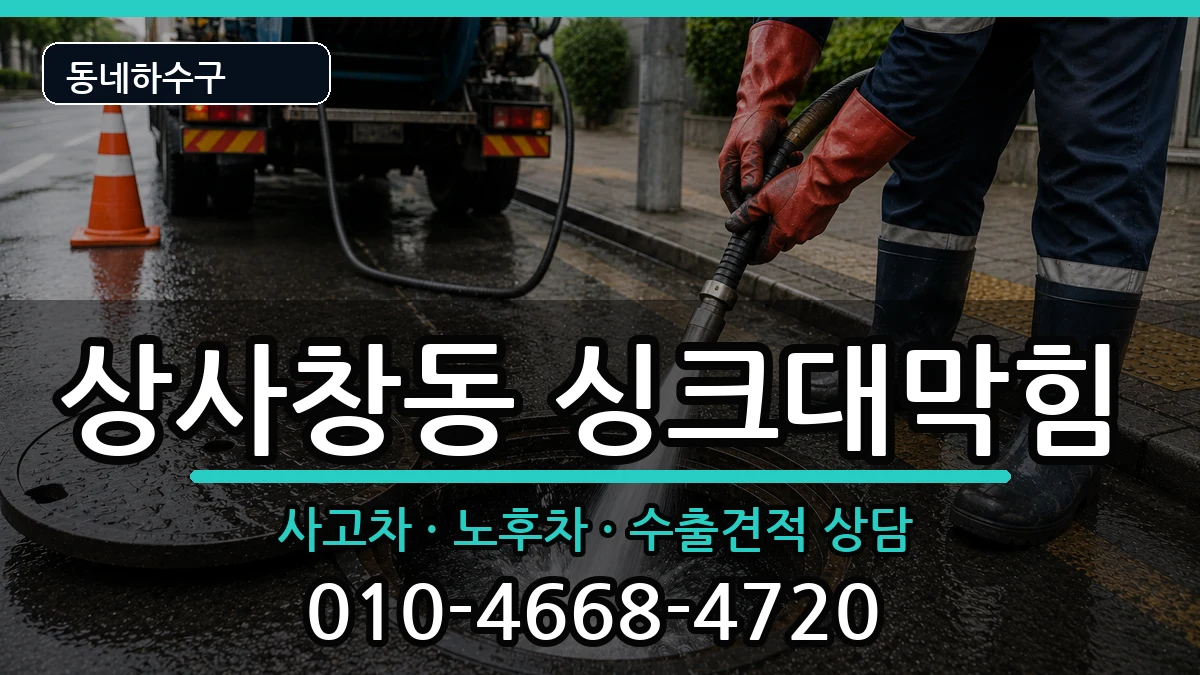 경기하남시상사창동 싱크대막힘 경기하남시상사창동 싱크대막힘 증상 처리 안내 이미지 3
