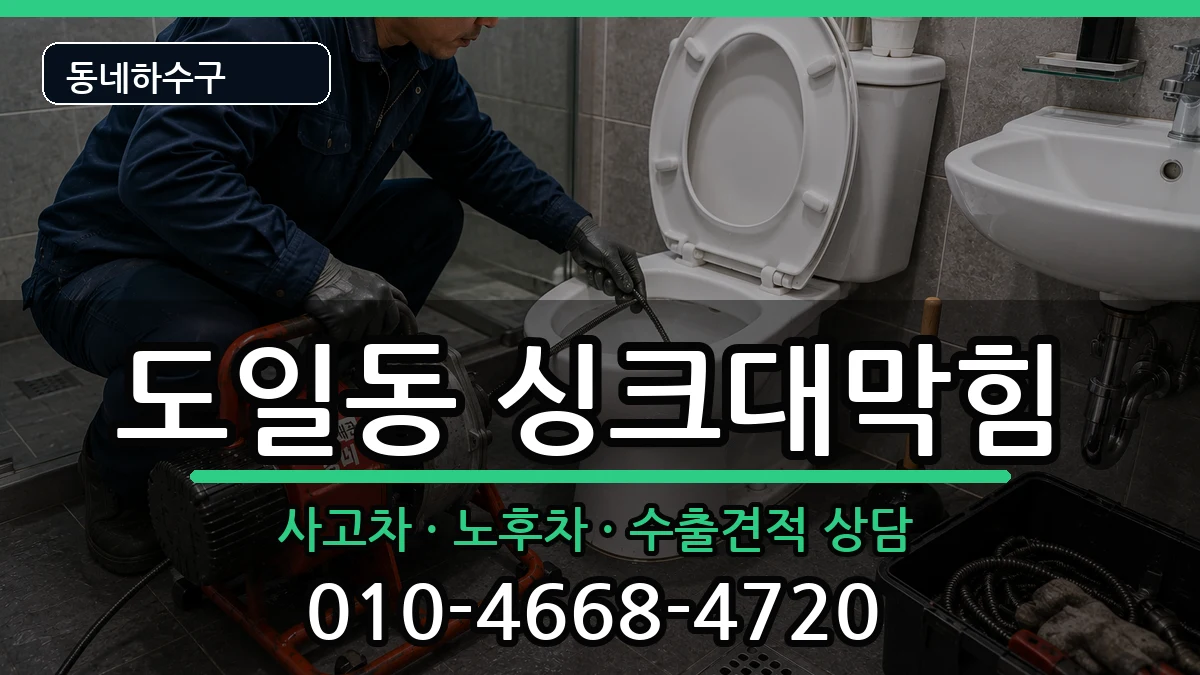 경기평택시도일동 싱크대막힘 경기평택시도일동 싱크대막힘 증상 처리 안내 이미지 2