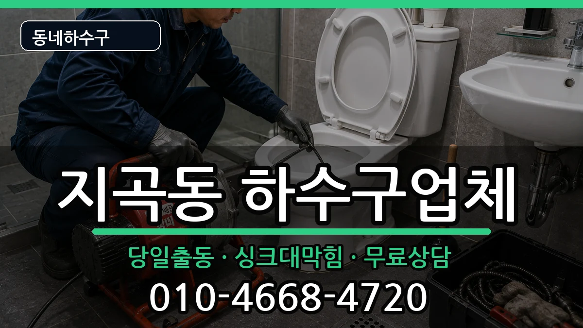 경기용인시기흥구지곡동 하수구막힘 경기용인시기흥구지곡동 하수구막힘 증상 처리 안내 이미지 3
