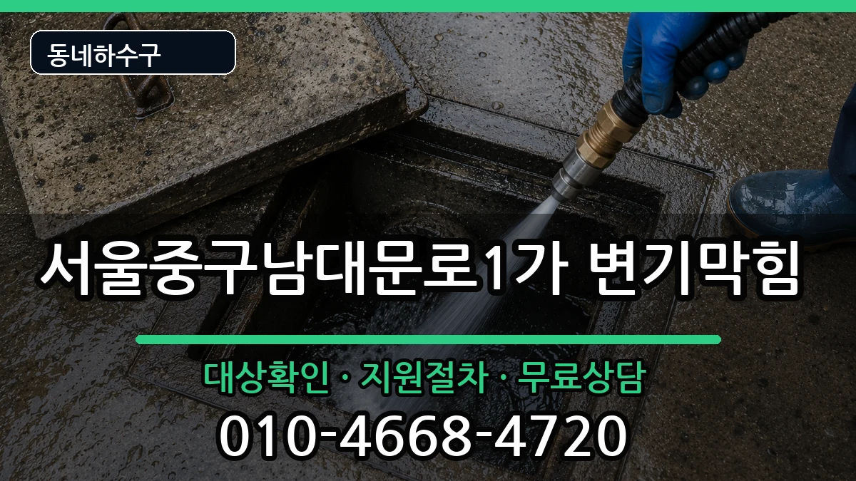 서울중구남대문로1가 변기막힘 서울중구남대문로1가 변기막힘 증상 처리 안내 이미지 2