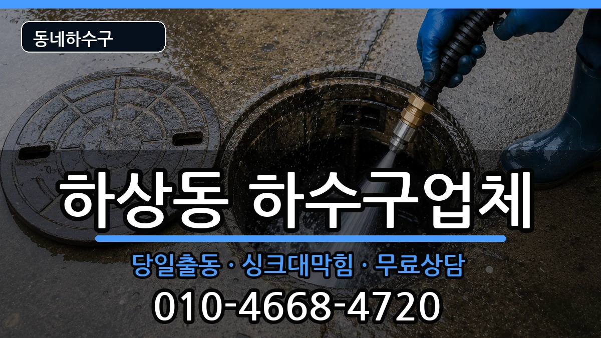 경기시흥시하상동 하수구막힘 경기시흥시하상동 하수구막힘 증상 처리 안내 이미지 2