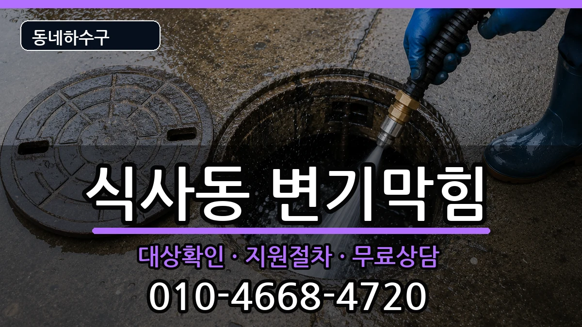 경기고양시일산동구식사동 변기막힘 경기고양시일산동구식사동 변기막힘 증상 처리 안내 이미지 2