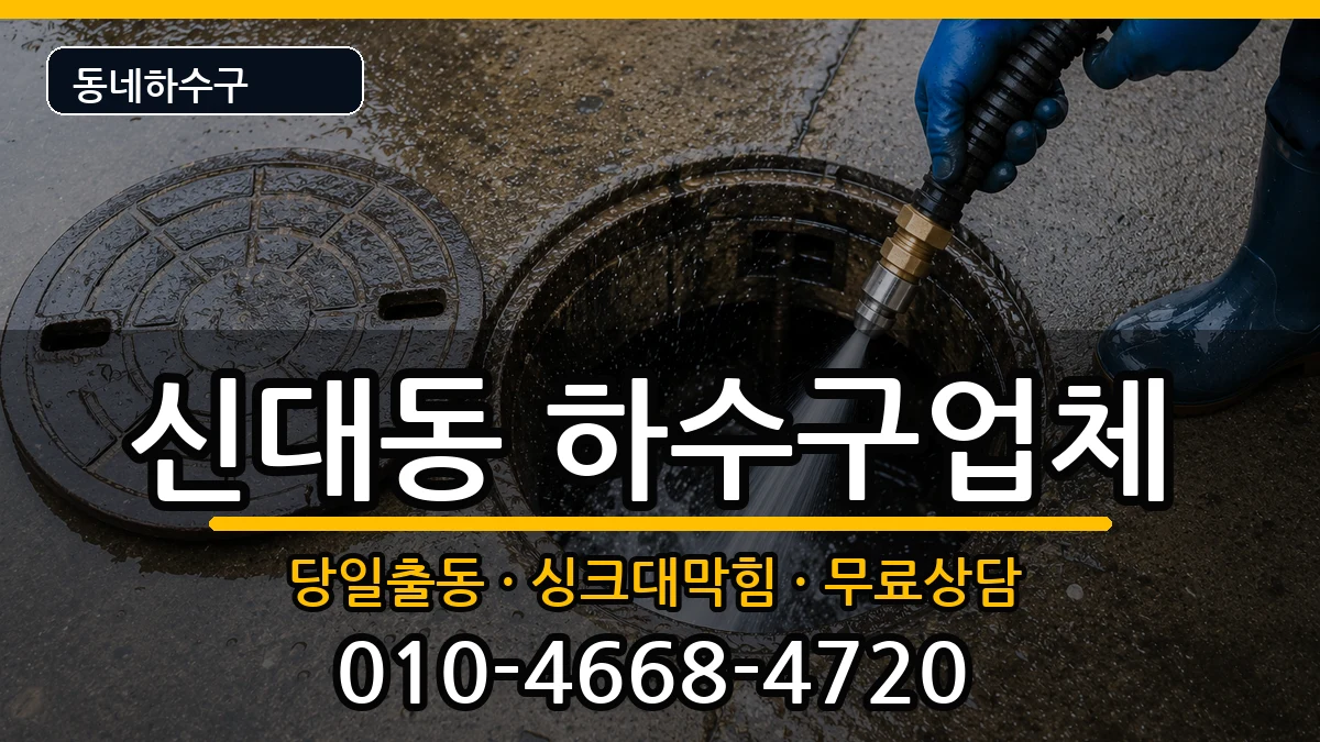경기평택시신대동 하수구막힘 경기평택시신대동 하수구막힘 증상 처리 안내 이미지 3