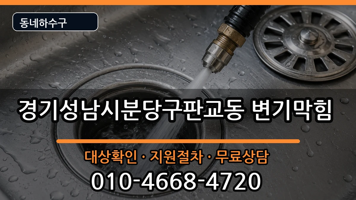 경기성남시분당구판교동 변기막힘 경기성남시분당구판교동 변기막힘 증상 처리 안내 이미지 2