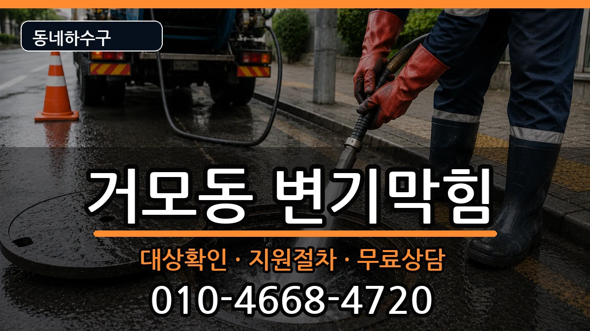 경기시흥시거모동  변기막힘 질문형