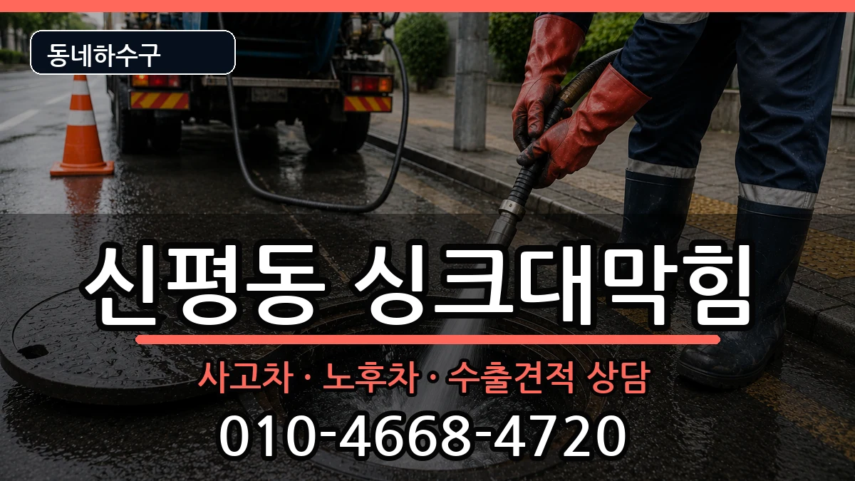 경기고양시덕양구신평동  싱크대막힘 질문형