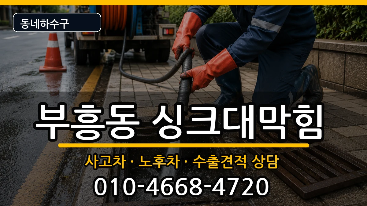 경기안양시동안구부흥동 싱크대막힘 경기안양시동안구부흥동 싱크대막힘 증상 처리 안내 이미지 1