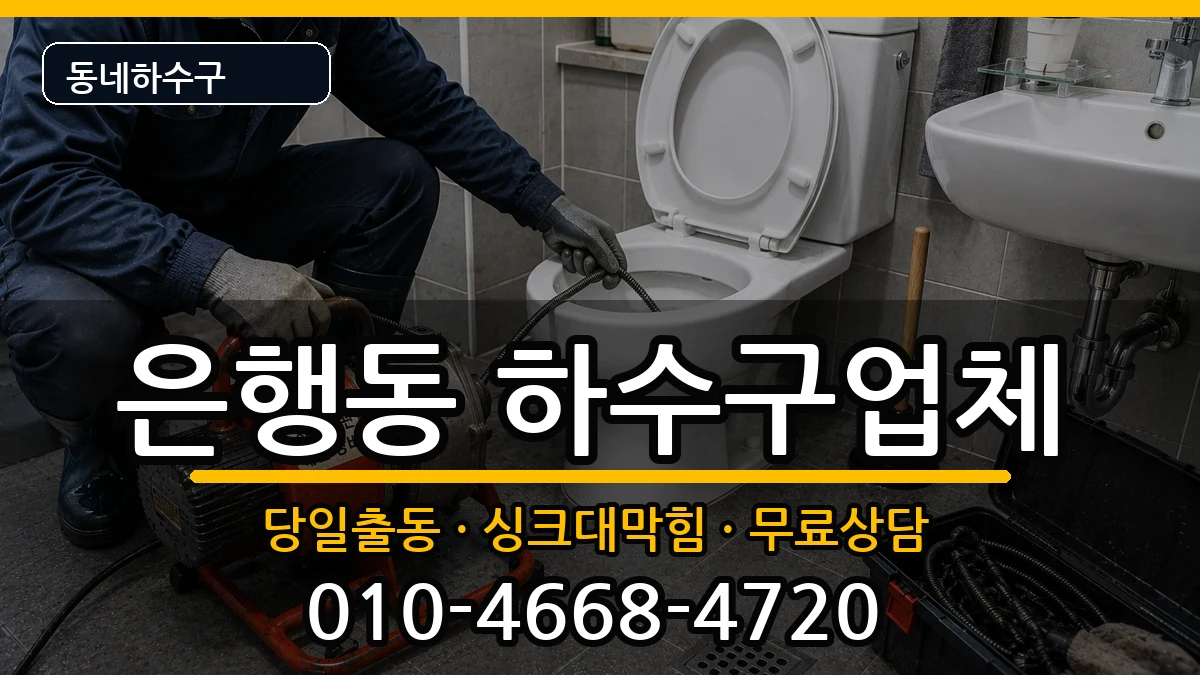 경기시흥시은행동 하수구막힘 경기시흥시은행동 하수구막힘 증상 처리 안내 이미지 1