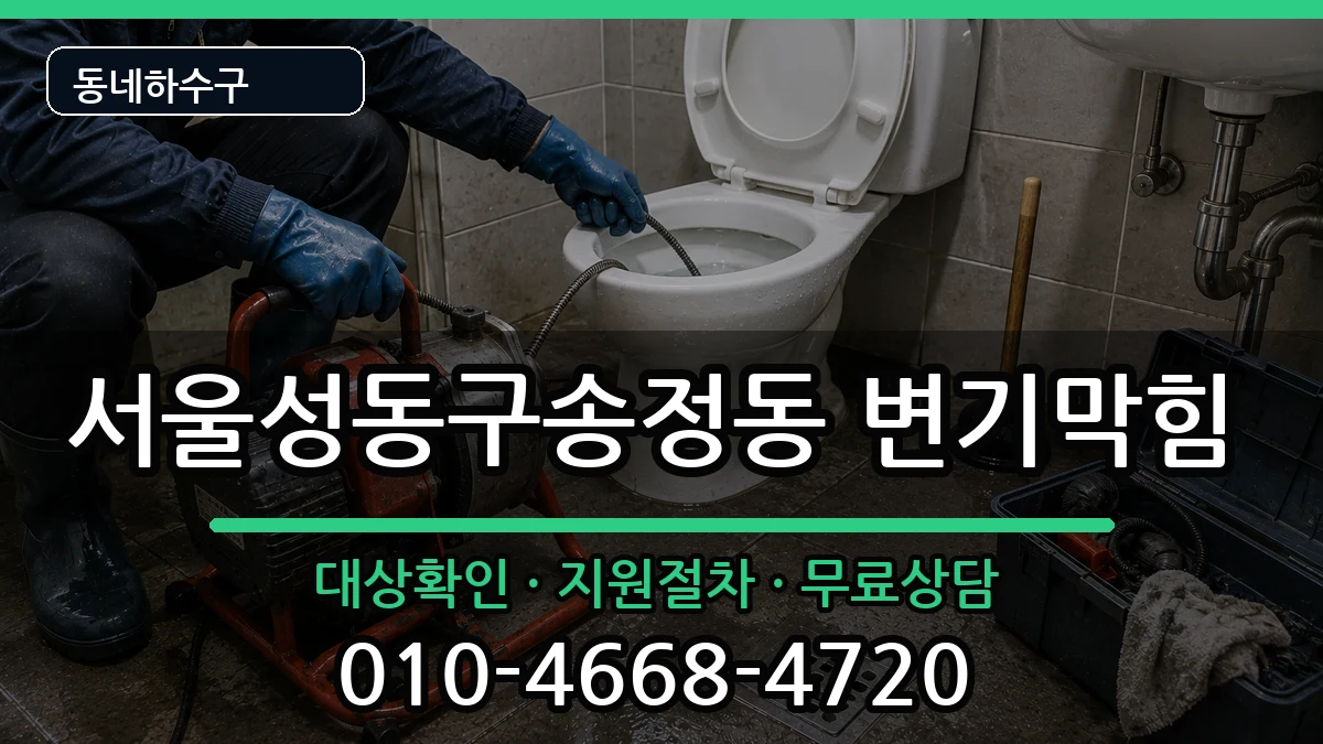 서울성동구송정동 변기막힘 서울성동구송정동 변기막힘 증상 처리 안내 이미지 2