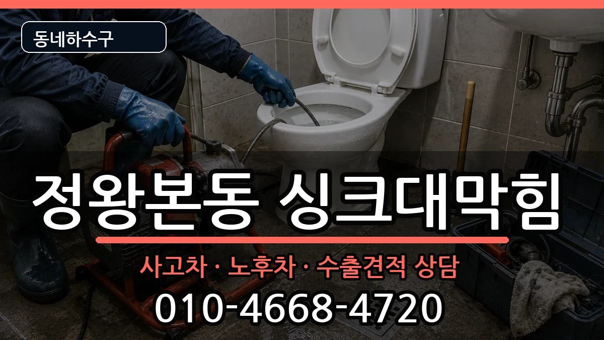 경기시흥시정왕본동 싱크대막힘 증상 처리 안내 이미지 2