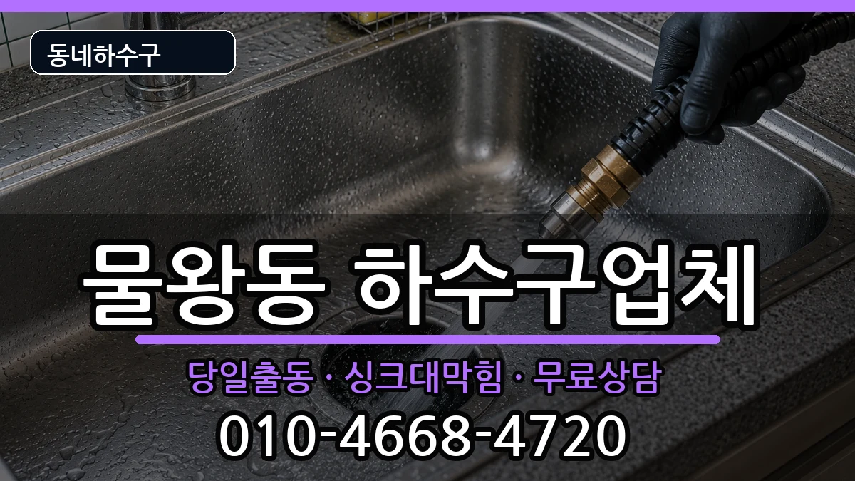 경기시흥시물왕동 하수구막힘 경기시흥시물왕동 하수구막힘 증상 처리 안내 이미지 3