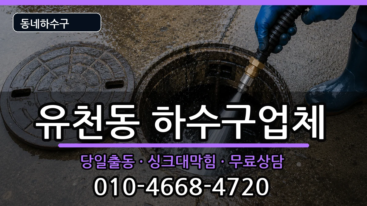 경기평택시유천동  하수구막힘 FAQ형