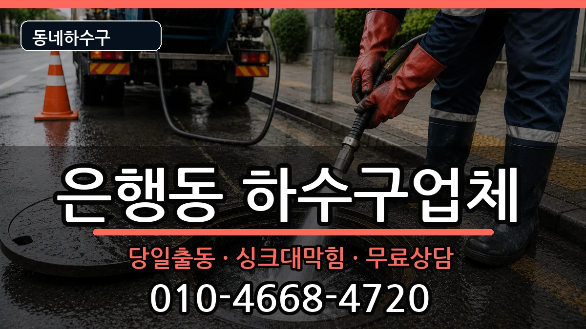 경기시흥시은행동 하수구막힘 경기시흥시은행동 하수구막힘 증상 처리 안내 이미지 2