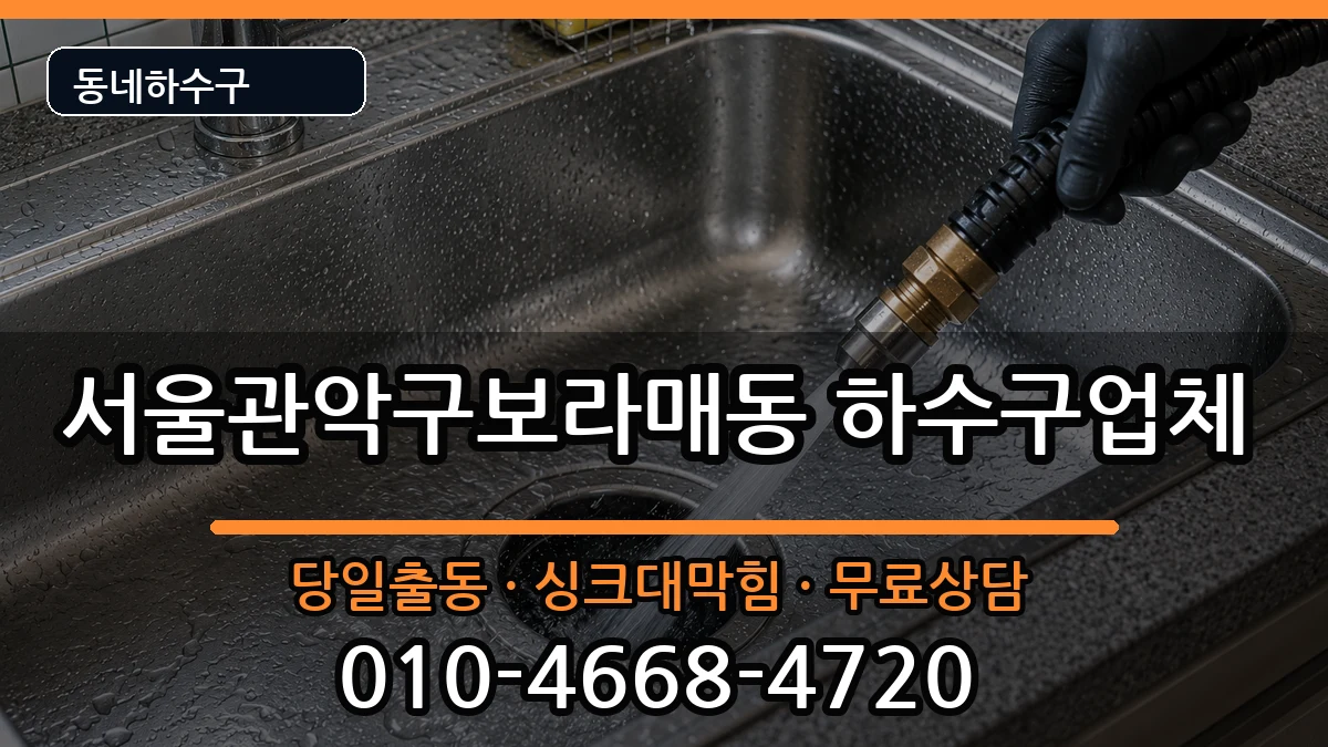서울관악구보라매동 하수구막힘 서울관악구보라매동 하수구막힘 증상 처리 안내 이미지 1