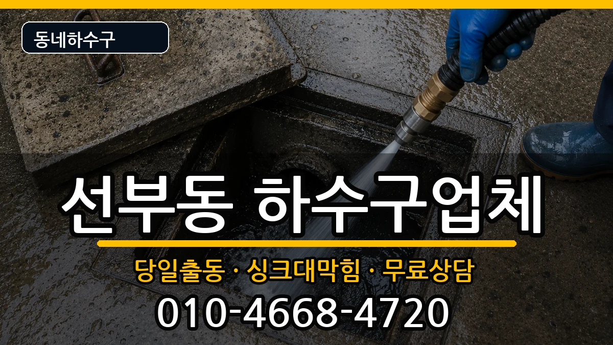 경기안산시단원구선부동 하수구막힘 경기안산시단원구선부동 하수구막힘 증상 처리 안내 이미지 2