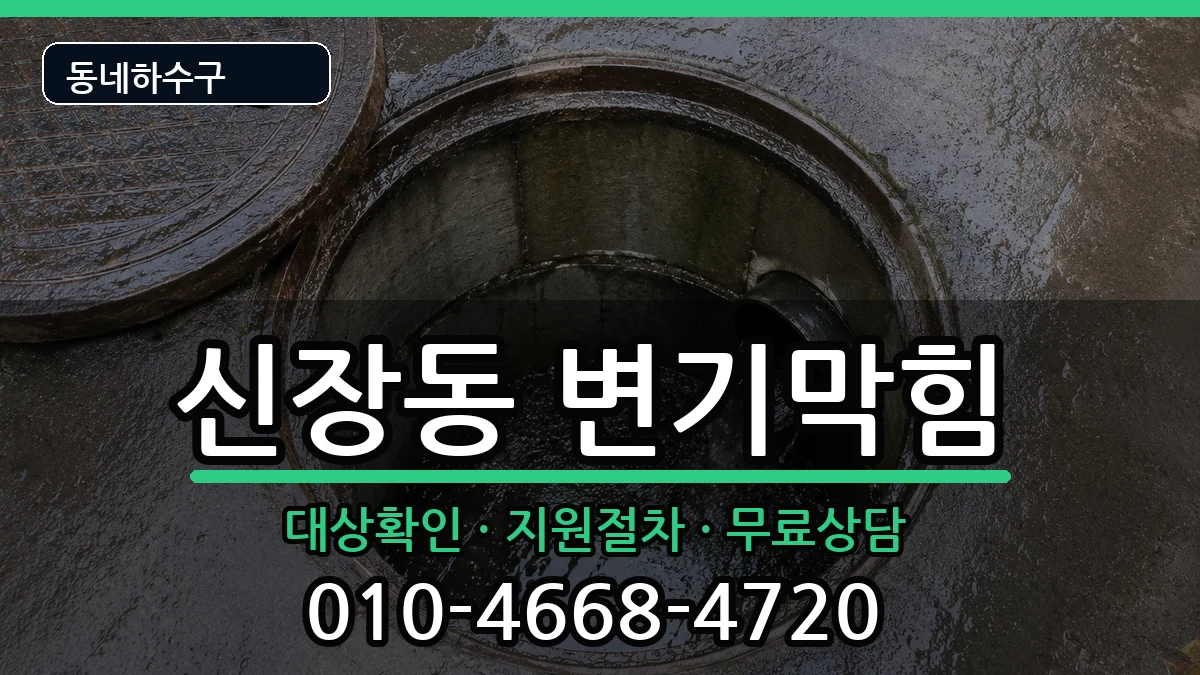 경기평택시신장동 변기막힘 증상 처리 안내 이미지 2