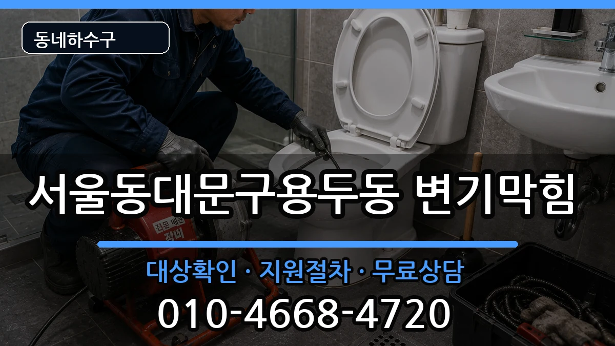 서울동대문구용두동 변기막힘 서울동대문구용두동 변기막힘 증상 처리 안내 이미지 2