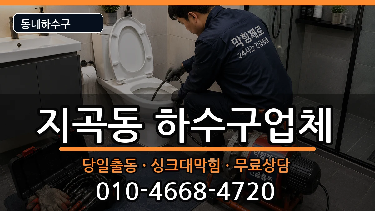 경기용인시기흥구지곡동 하수구막힘 경기용인시기흥구지곡동 하수구막힘 증상 처리 안내 이미지 1