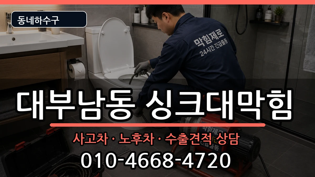 경기안산시단원구대부남동 싱크대막힘 경기안산시단원구대부남동 싱크대막힘 증상 처리 안내 이미지 3