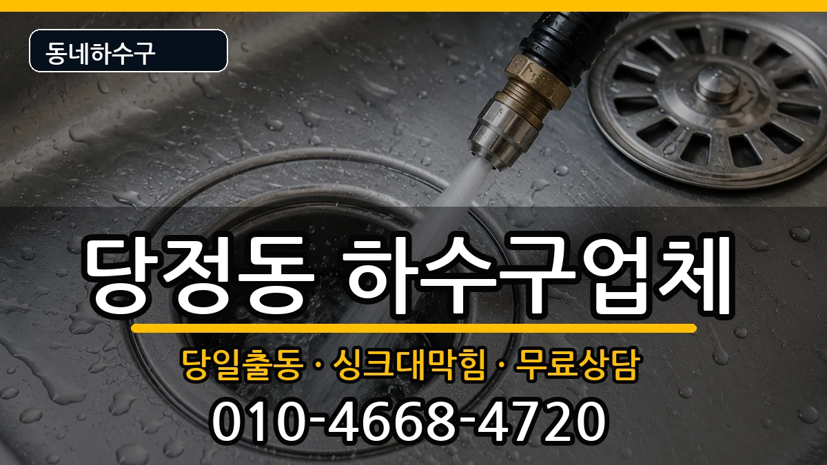 경기군포시당정동 하수구막힘 경기군포시당정동 하수구막힘 증상 처리 안내 이미지 3