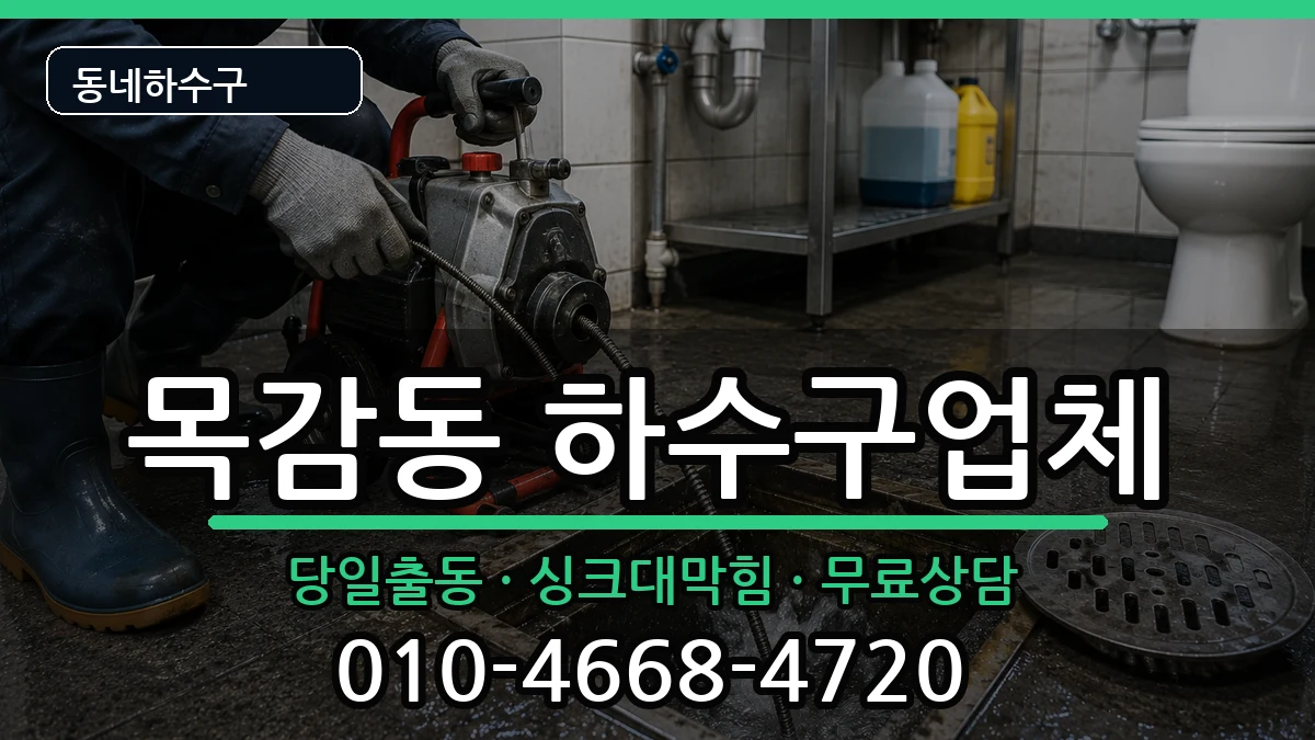 경기시흥시목감동 하수구막힘 경기시흥시목감동 하수구막힘 증상 처리 안내 이미지 3