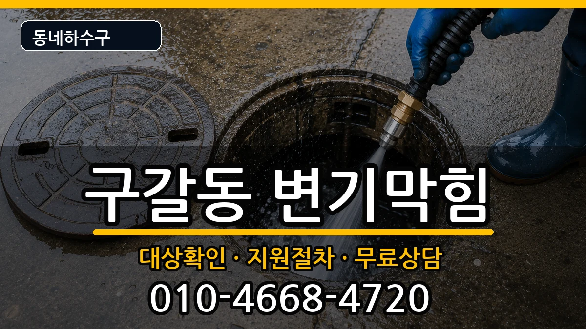 경기용인시기흥구구갈동 변기막힘 경기용인시기흥구구갈동 변기막힘 증상 처리 안내 이미지 2