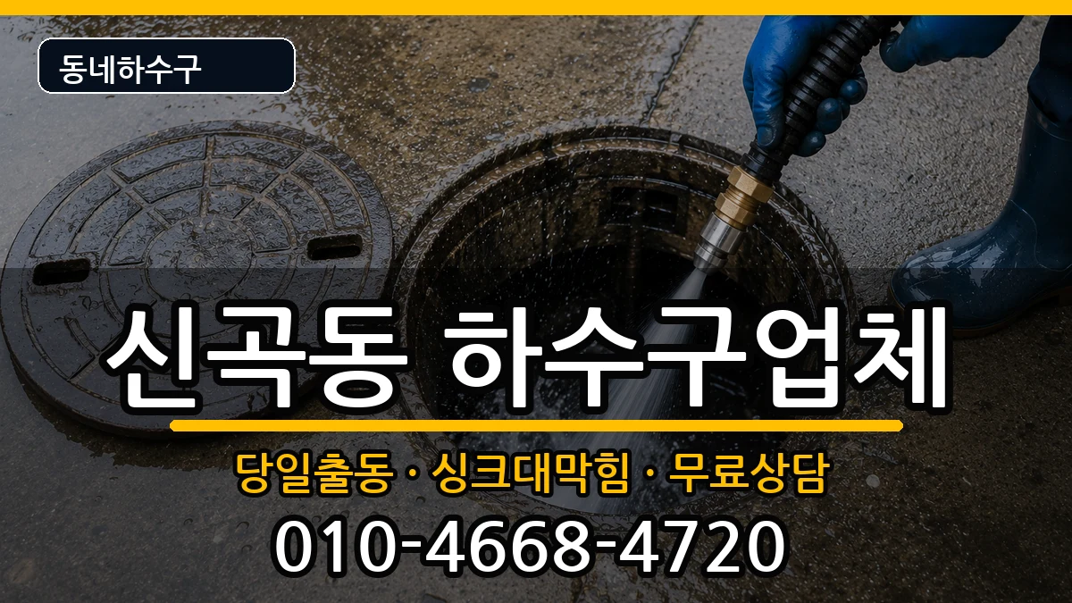 경기의정부시신곡동 하수구막힘 경기의정부시신곡동 하수구막힘 증상 처리 안내 이미지 3