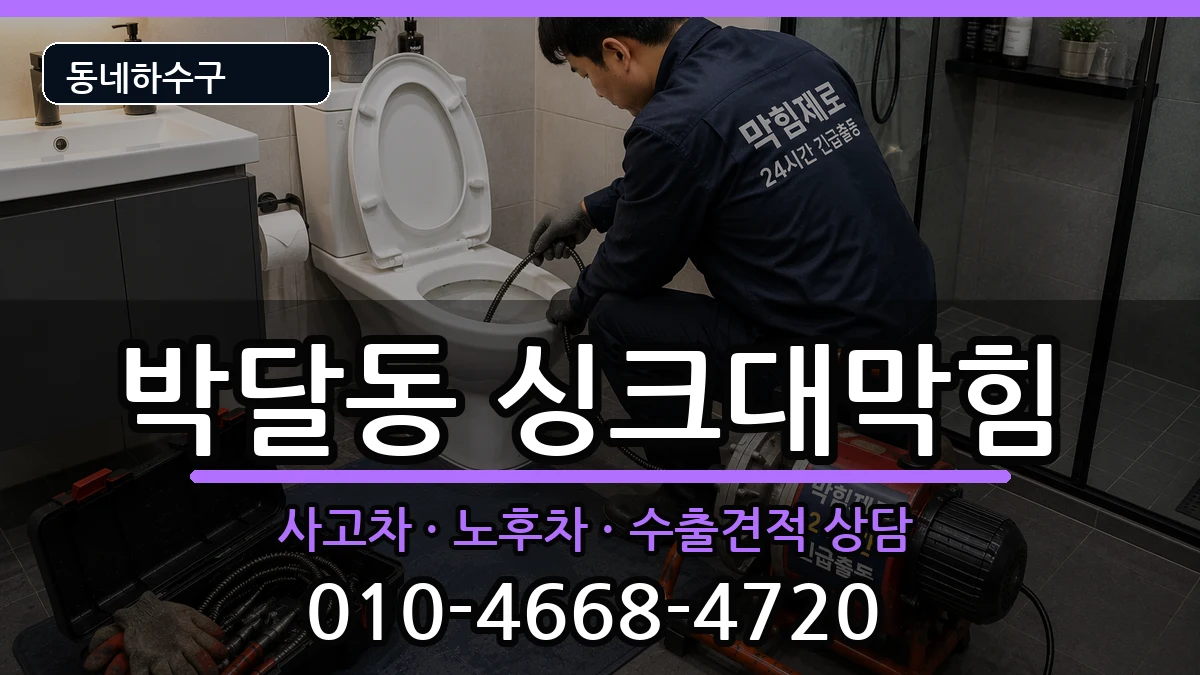 경기안양시만안구박달동 싱크대막힘 경기안양시만안구박달동 싱크대막힘 증상 처리 안내 이미지 1