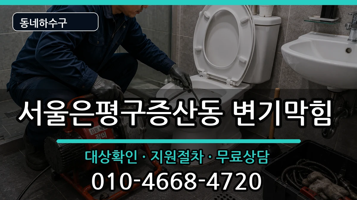 서울은평구증산동 변기막힘 서울은평구증산동 변기막힘 증상 처리 안내 이미지 2