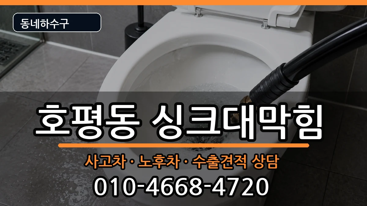 경기남양주시호평동 싱크대막힘 경기남양주시호평동 싱크대막힘 증상 처리 안내 이미지 3