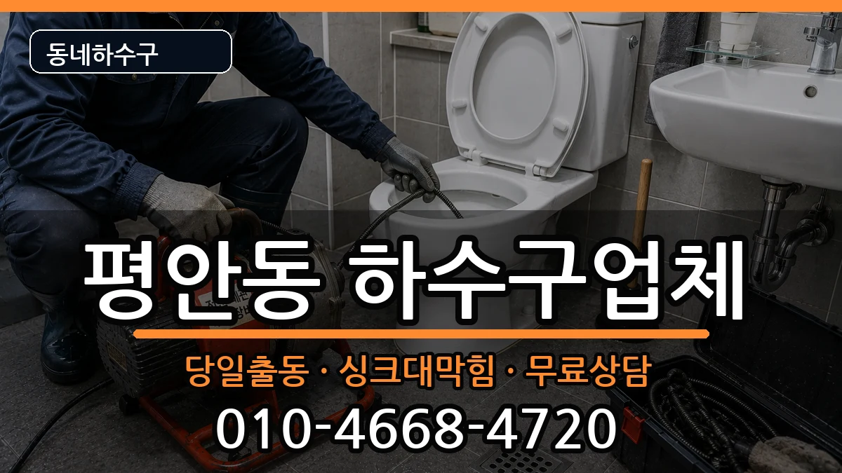 경기안양시동안구평안동 하수구막힘 경기안양시동안구평안동 하수구막힘 증상 처리 안내 이미지 3
