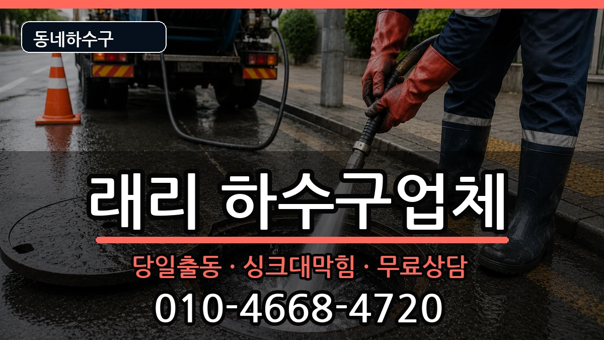 경기김포시양촌읍구래리 하수구막힘 경기김포시양촌읍구래리 하수구막힘 증상 처리 안내 이미지 2