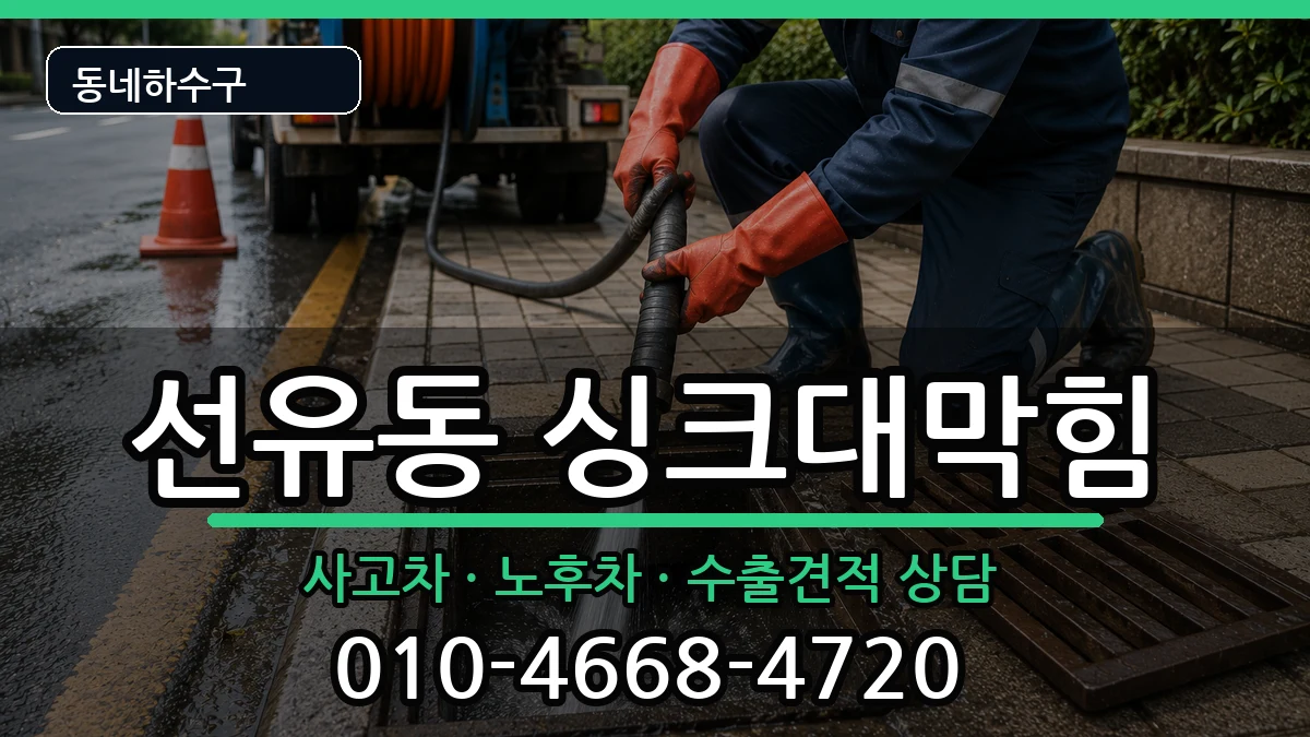 경기고양시덕양구선유동 싱크대막힘 경기고양시덕양구선유동 싱크대막힘 증상 처리 안내 이미지 3