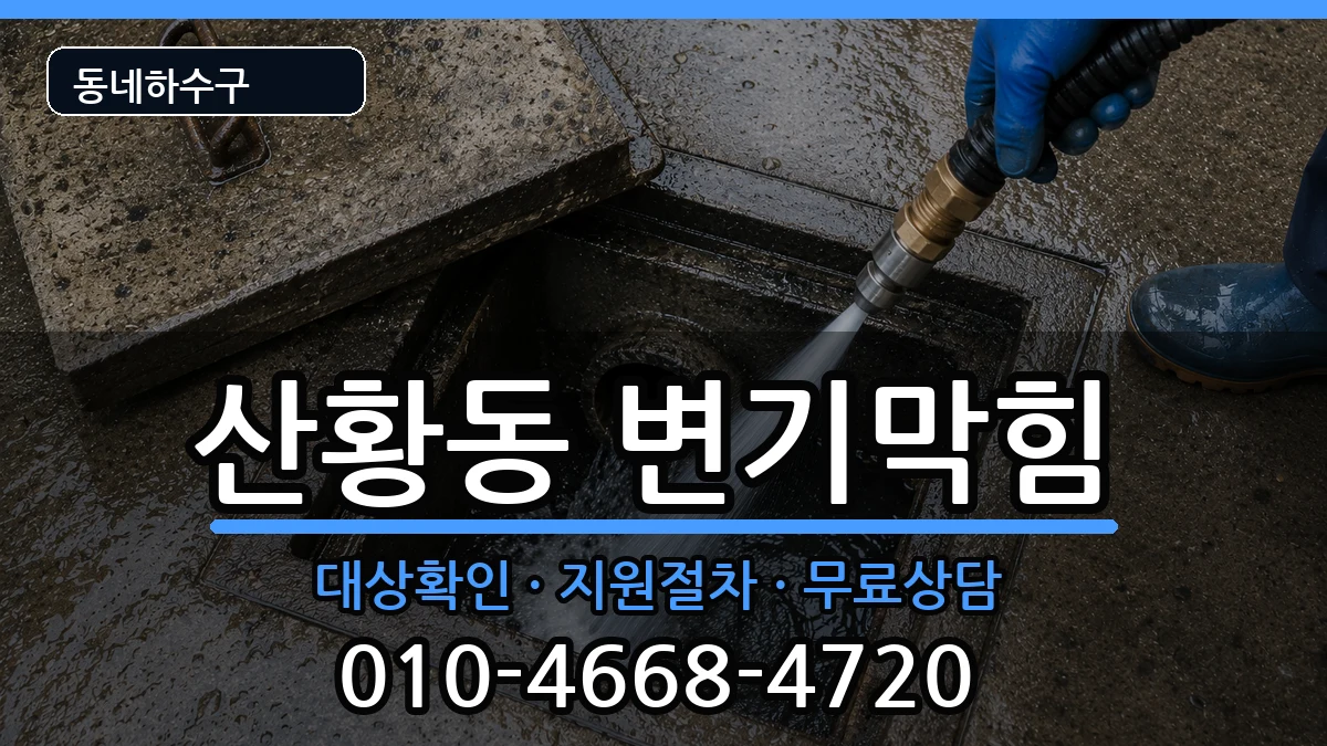 경기고양시일산동구산황동 변기막힘 경기고양시일산동구산황동 변기막힘 증상 처리 안내 이미지 1