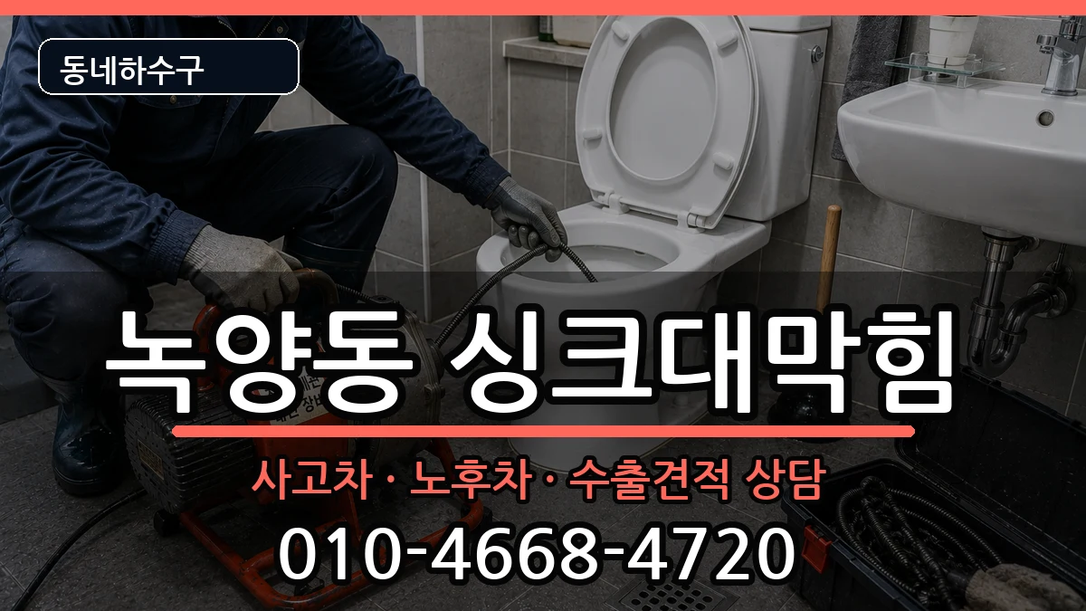 경기의정부시녹양동 싱크대막힘 증상 처리 안내 이미지 2