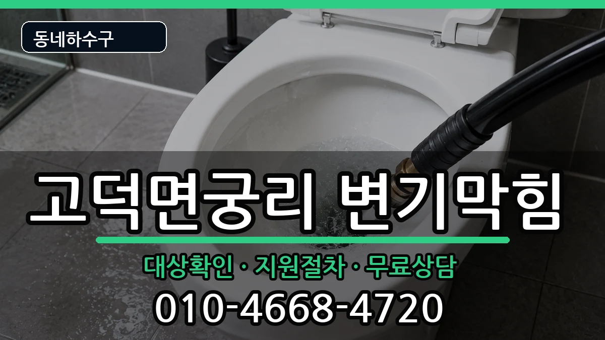 경기평택시고덕면궁리 변기막힘 경기평택시고덕면궁리 변기막힘 증상 처리 안내 이미지 2