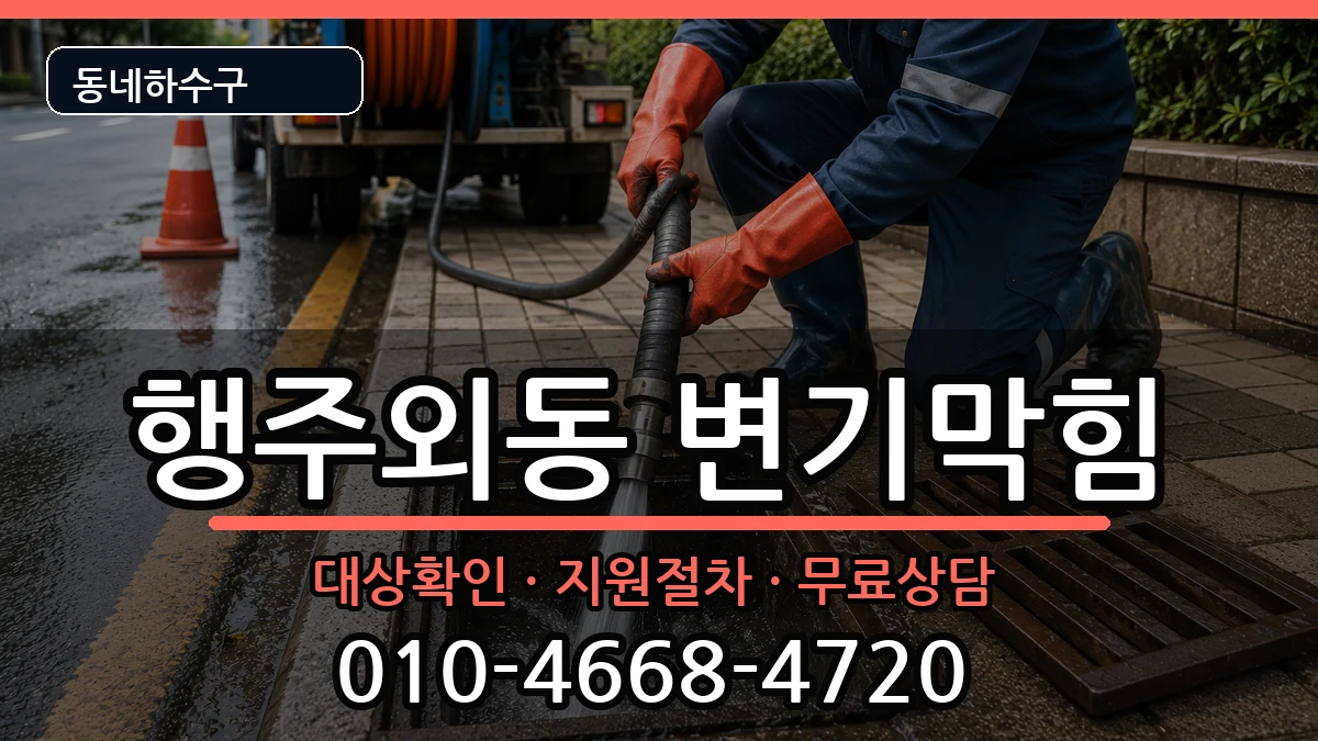 경기고양시덕양구행주외동 변기막힘 증상 처리 안내 이미지 3