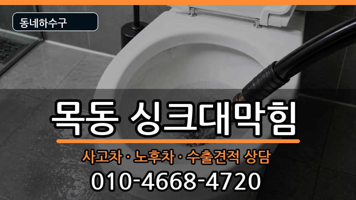 경기광주시목동 싱크대막힘 경기광주시목동 싱크대막힘 증상 처리 안내 이미지 3