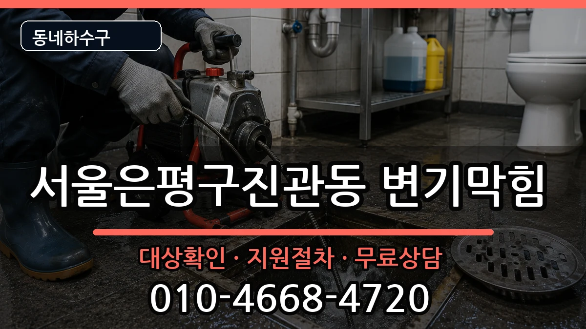 서울은평구진관동  변기막힘 정보형