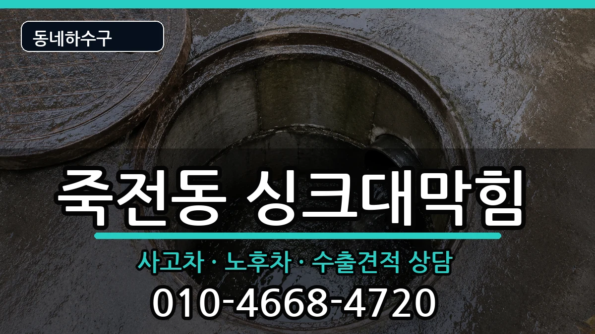 경기용인시수지구죽전동 싱크대막힘 경기용인시수지구죽전동 싱크대막힘 증상 처리 안내 이미지 1
