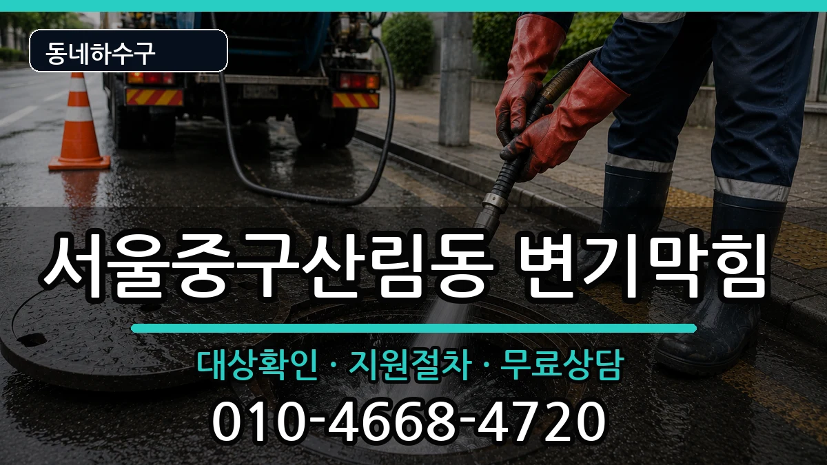 서울중구산림동 변기막힘 서울중구산림동 변기막힘 증상 처리 안내 이미지 2