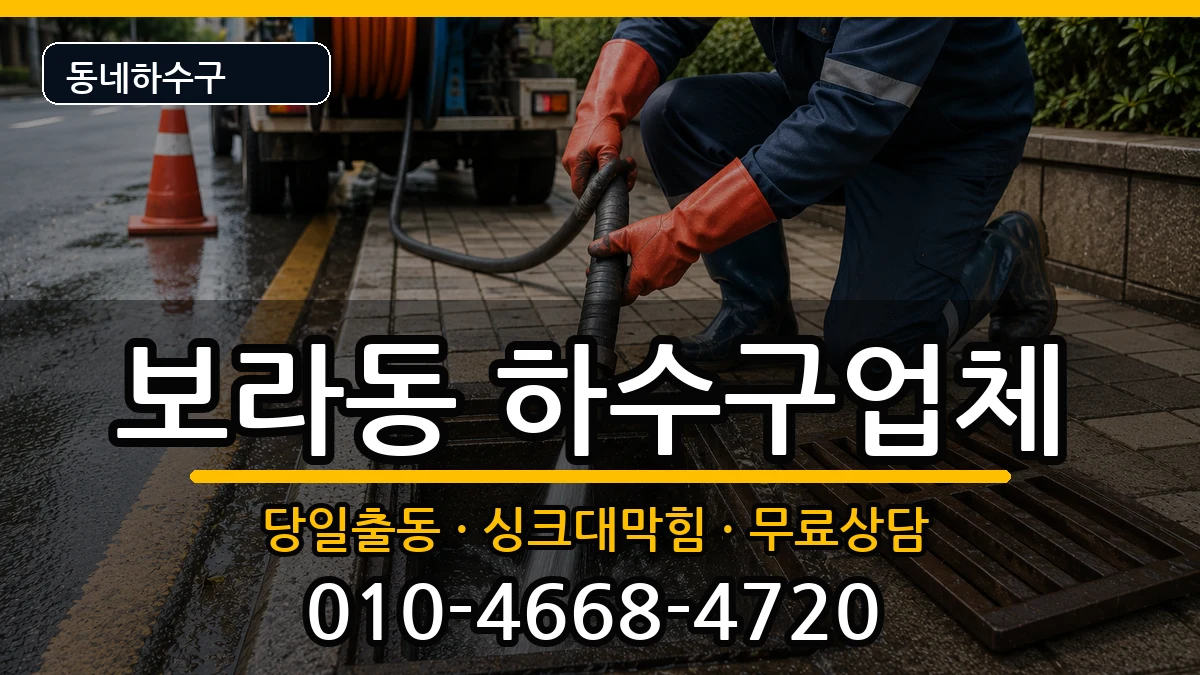 경기용인시기흥구보라동 하수구막힘 경기용인시기흥구보라동 하수구막힘 증상 처리 안내 이미지 3